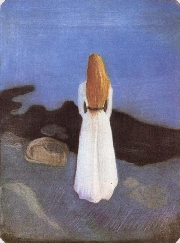 Edvard Munch The Lady in the seaside